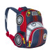 Детский рюкзак в форме машинки Grizzly RS-992-11 Темно - синий - красный