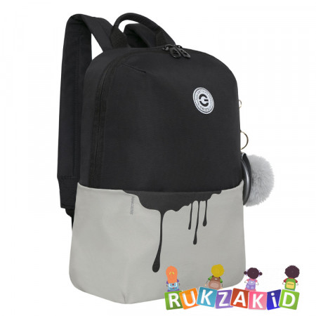 Рюкзак городской Grizzly RXL-320-2 Черный - серый