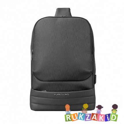 Молодежный рюкзак на одной лямке KINGSONS KS3192W для ноутбука