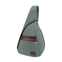 Рюкзак для подростка в школу Asgard Р-5571 Серо-зеленый