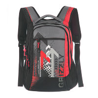 Рюкзак Grizzly RU-506-1 черный - красный