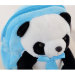 Детский рюкзак игрушка Панда Голубой
