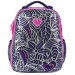 Рюкзак школьный Mike Mar 1008-168 Цветы фиолетовый