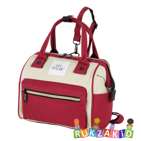 Молодежный рюкзак сумка Polar 18242 Красный