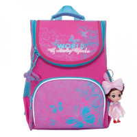 Ранец для школы Grizzly RA-873-2 Little Girls Бабочки Жимолость