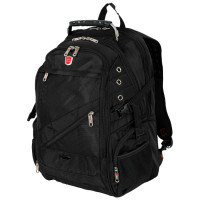 Рюкзак молодежный для ноутбука Polar 983017 Черный