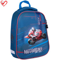 Ранец рюкзак школьный Berlingo Expert Motorbike passion