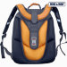Школьный рюкзак MikeMar 1008-87 Футбол Темно-серый/ оранжевый
