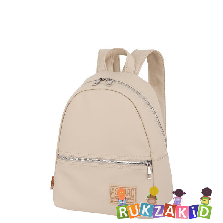 Купить мини рюкзак молодежный asgard р-5222 бежевый светлый в интернет магазине Rukzakid.ru