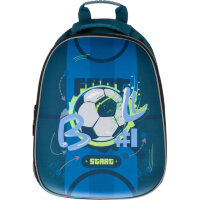 Ранец рюкзак школьный N1School Easy Football Cиний
