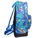Детский рюкзак дошкольный JetKids Цветы Голубой