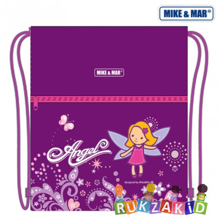 Мешок для обуви Mike Mar M008 Ангел Фиолетовый