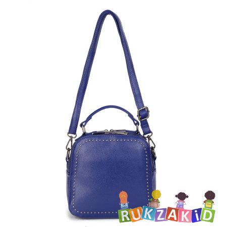 Рюкзак сумка женский ​из экокожи Ors Oro D-433 Синий