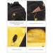 Рюкзак школьный Grizzly RU-232-1 Черный - желтый