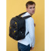 Рюкзак школьный Grizzly RU-232-1 Черный - желтый