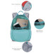 Рюкзак детский для сада Grizzly RS-374-8 Dino Серый