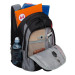 Рюкзак школьный для мальчика Grizzly RB-352-1 Серый - черный