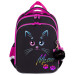 Ранец рюкзак школьный BRAUBERG QUADRO Black cat