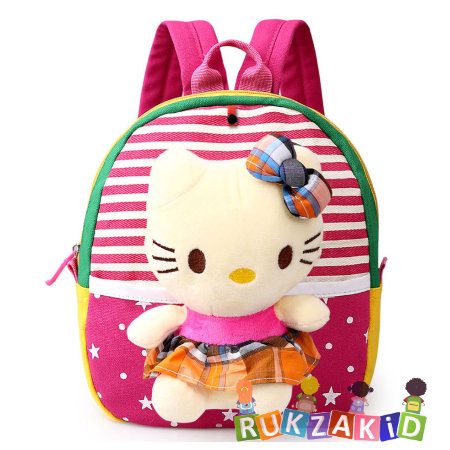 Детский рюкзачок с кошечкой Kitty розовый