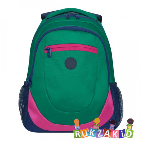 Рюкзак женский Grizzly RD-953-1 Зеленый - синий