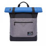 Молодежный рюкзак торба Grizzly RU-814-1 Черный - серый
