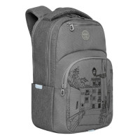 Рюкзак женский Grizzly RD-241-1 Серый