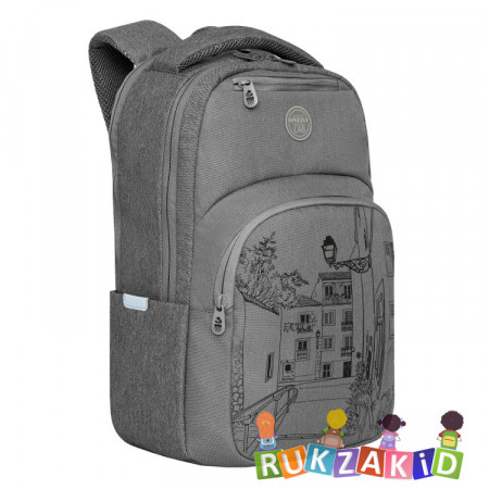 Рюкзак женский Grizzly RD-241-1 Серый