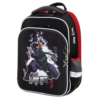 Ранец рюкзак школьный BRAUBERG QUADRO Ninja