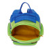 Детский рюкзак в форме машинки Grizzly RS-992-11 Синий - салатовый