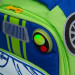Детский рюкзак в форме машинки Grizzly RS-992-11 Синий - салатовый