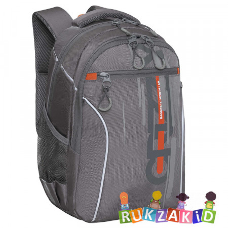 Рюкзак школьный подростковый Grizzly RB-359-1 Серый