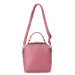 Рюкзак сумка женский ​из экокожи Ors Oro D-433 Палево-розовый