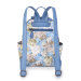 Рюкзак женский Ors Oro D-428 Цветы на голубом