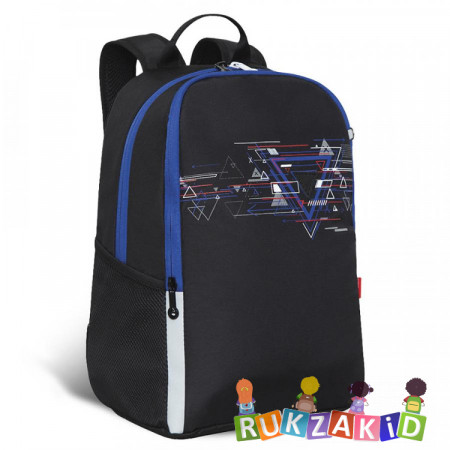 Рюкзак школьный Grizzly RB-151-2 Черный - синий