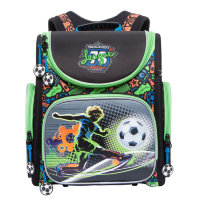 Формованный ранец для школы Grizzly RA-770-3 Футбольная лига Черный