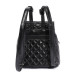 Женский рюкзак торба с клапаном Ors Oro DS-9011 Черный