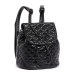 Женский рюкзак торба с клапаном Ors Oro DS-9011 Черный