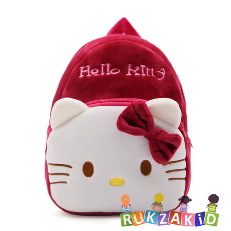 Детский рюкзачок Hello Kitty бордовый