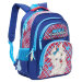 Рюкзак школьный Grizzly RG-865-3 Синий - красный