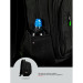 Рюкзак молодежный SkyName 90-129 Черный с зеленым