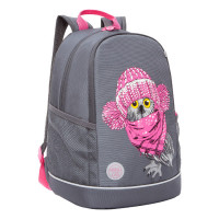 Рюкзак школьный Grizzly RG-363-10 Темно - серый