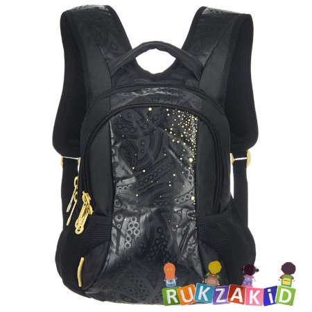 Рюкзак дошкольный Grizzly RS-430-3 черный-желтый