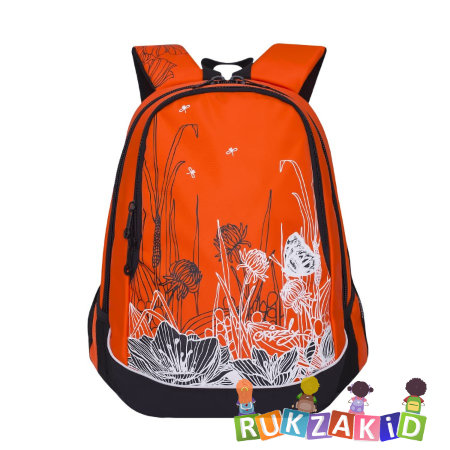 Рюкзак молодежный Grizzly RD-756-3 Оранжевый