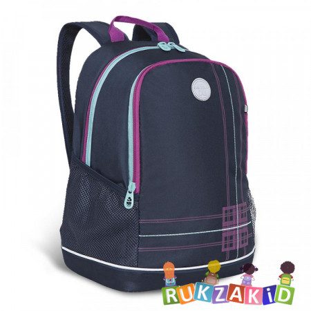 Рюкзак школьный Grizzly RG-163-3 Cиний