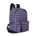 Женский рюкзак Grizzly RD-750-6 Круги фиолетовый - бирюза