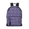 Женский рюкзак Grizzly RD-750-6 Круги фиолетовый - бирюза
