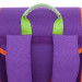 Ранец рюкзак школьный Grizzly RAl-194-3 Пингвиненок Фиолетовый - оранжевый