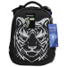 Ранец рюкзак школьный BRAUBERG SHINY Светящийся Tiger