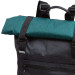 Рюкзак роллтоп мужской Grizzly RQL-315-1 Черный - изумрудный