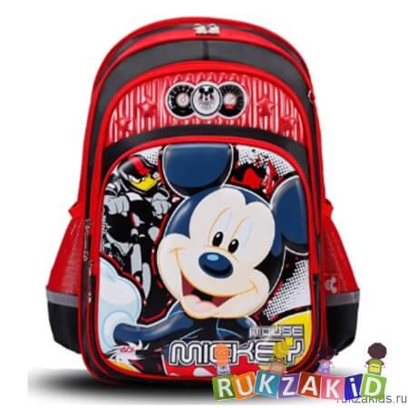 Рюкзак для школы Mickey Mouse (красный)